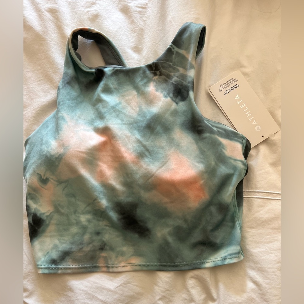 NWT Athleta Crop with Built in Bra